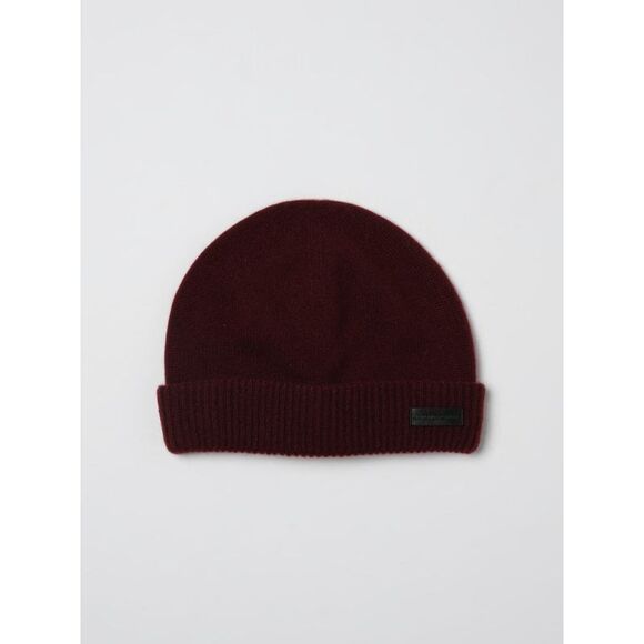 Emporio Armani Hat Men Burgundy - Picture 1 of 2